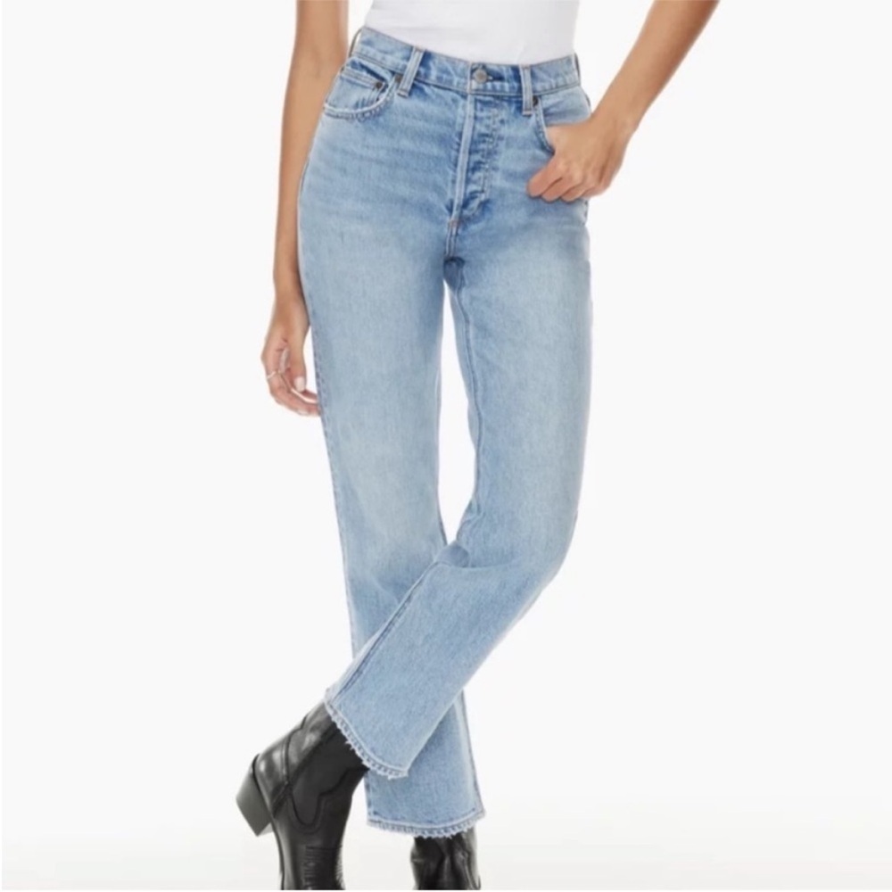 Denim Forum Aritzia The BF High Loose Jeans Size 26 b4